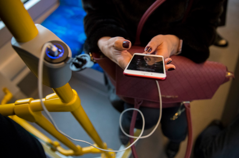 Кличко проїхався новим трамваєм PESA, партія яких надійшла до столиці наприкінці минулого року