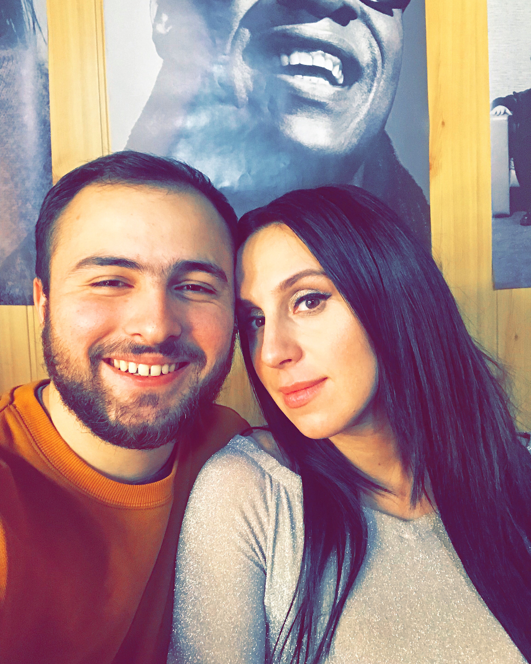 Беременная Джамала с мужем