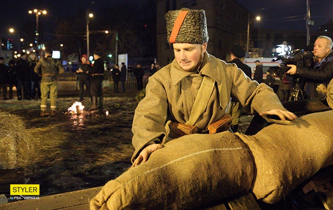 Століття бою під Крутами: у Києві відбулася реконструкція легендарної битви (фоторепортаж)