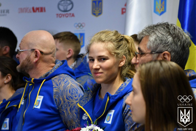 Как встречали украинских спортсменов, вернувшихся с Олимпиады 2018 (фото)