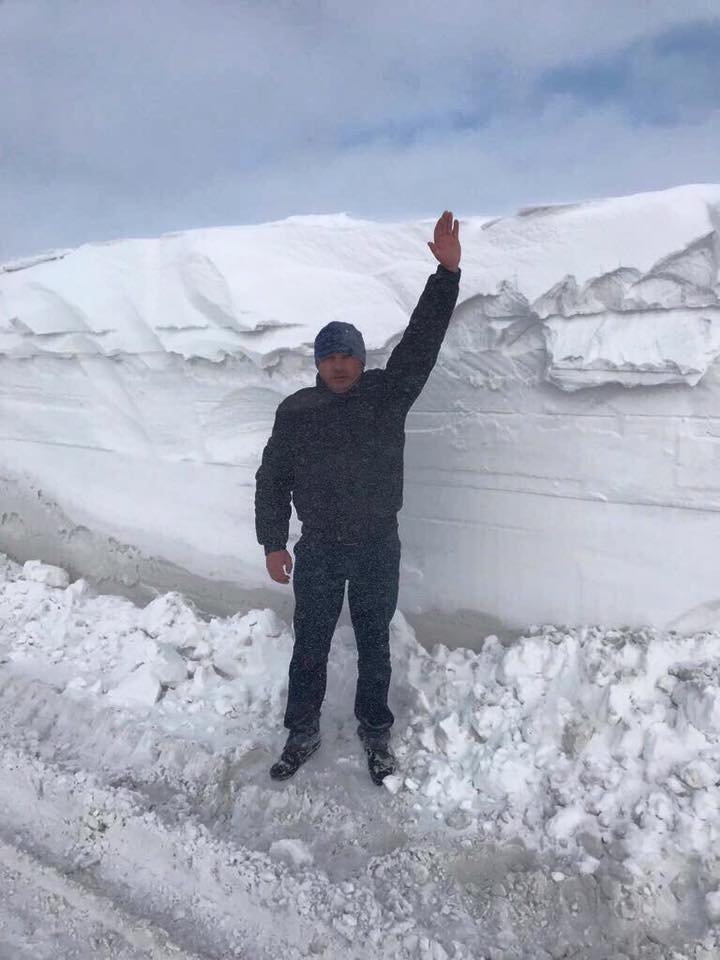 Снігопади в Україні: негоду в Харківській області продемонстрували одним фото