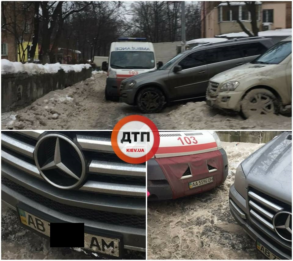 "А що такого?": у центрі Києва "герой паркування" перекрив проїзд "швидкій" (фото)