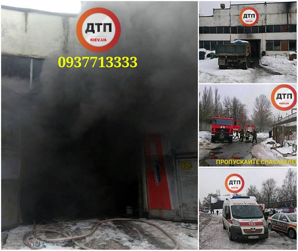 "Врата ада": в Киеве сгорели сразу четыре автобуса