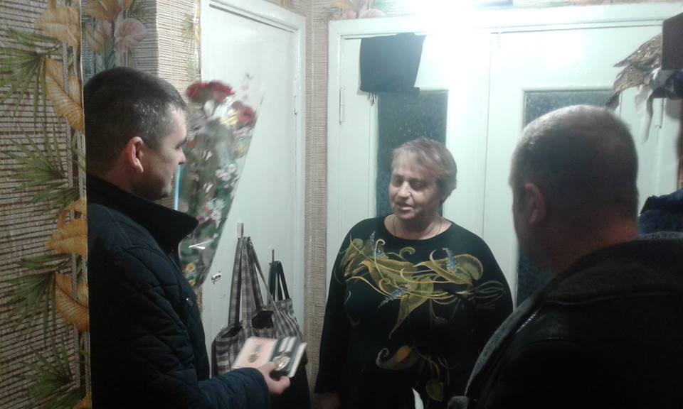 В Хмельницкой области наградили мать бойца АТО (фото)