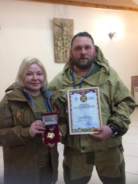 Батальйон волонтера Яни Зінкевич удостоївся почесної нагороди (фото)