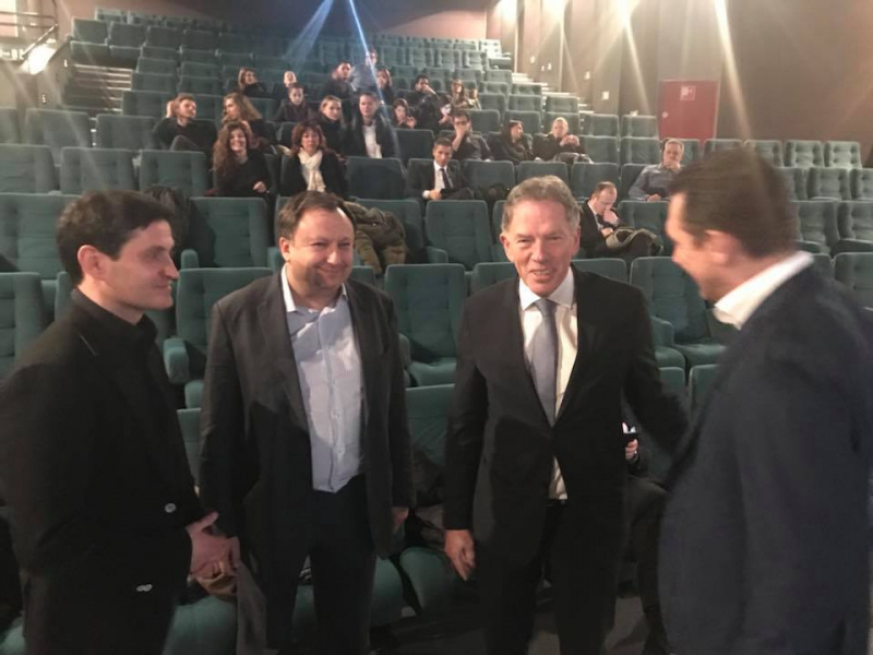 Аплодировали стоя: "Киборги" показали в Брюсселе (фото)