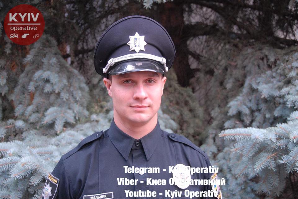 В Киеве пьяным задержали бывшего руководителя харьковской &quot;патрульки&quot; (фото, видео)