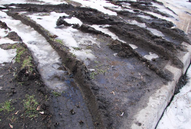 "Везде такая картина": в Киеве пожаловались на грязь от автомобилей (фото)