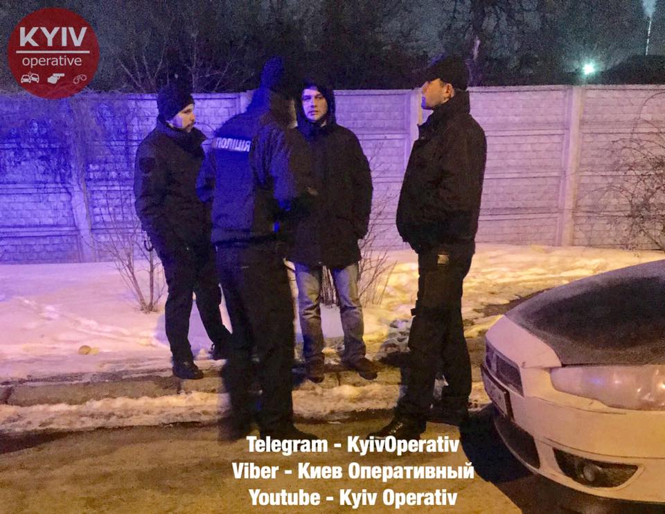 В Киеве пьяным задержали бывшего руководителя харьковской "патрульки" (фото, видео)