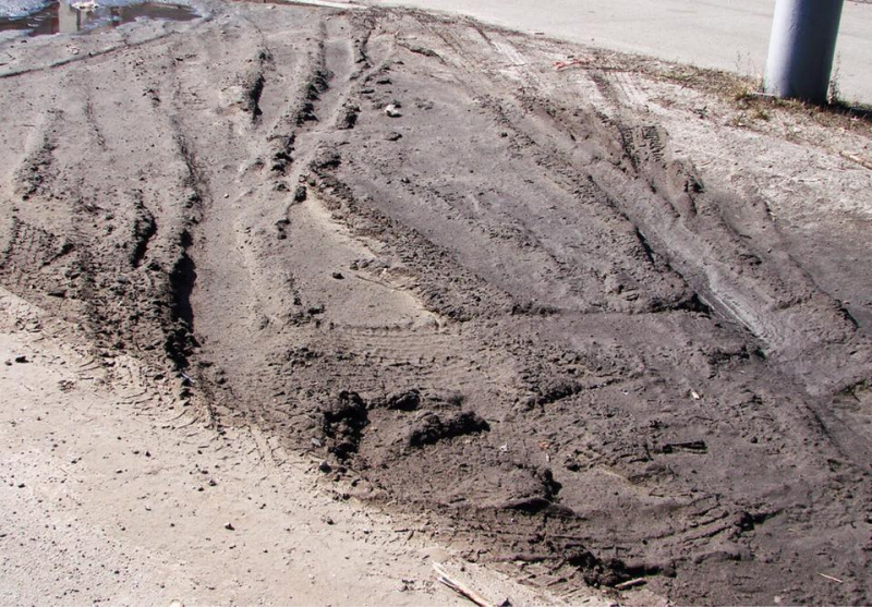 "Везде такая картина": в Киеве пожаловались на грязь от автомобилей (фото)