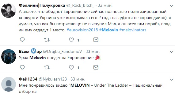 "Мы верим в тебя на Евровидении": украинцы радуются победе MELOVIN