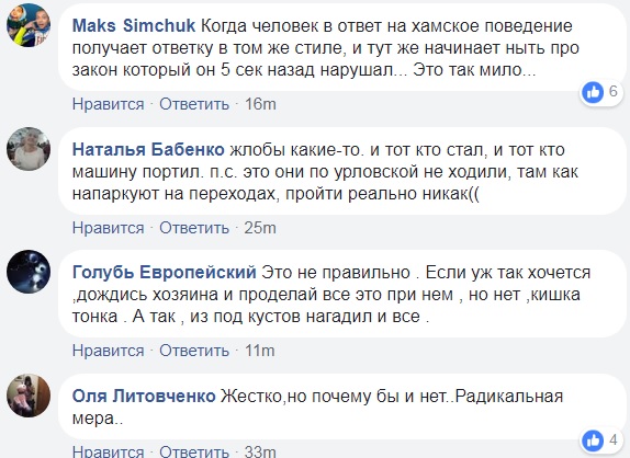 "Радикальні заходи": у Києві люди "віддячили" автохаму