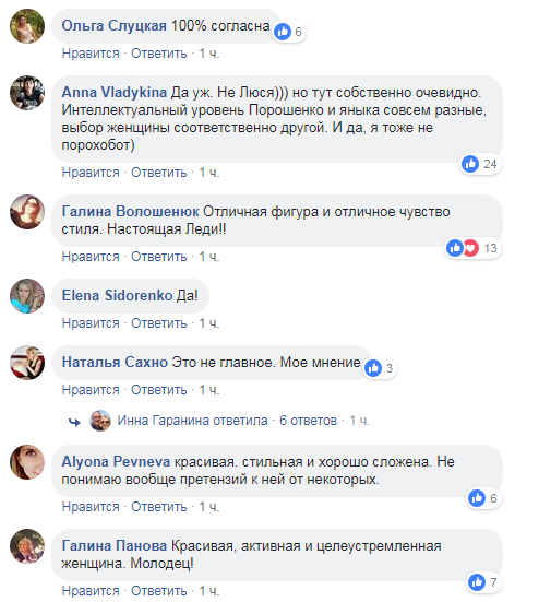 В сети обсудили образ Марины Порошенко на встрече жен глав государств