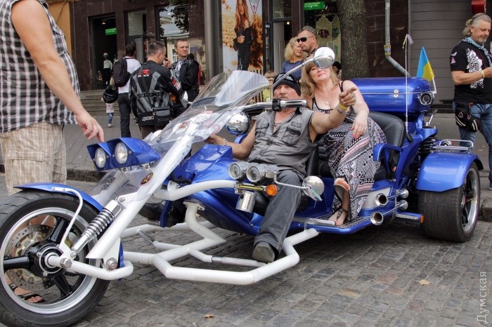 Одесса, байк, мотоцикл, гоблин, шоу