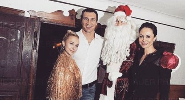 Братья Кличко на Новый год стали "альпийскими" Дед морозами