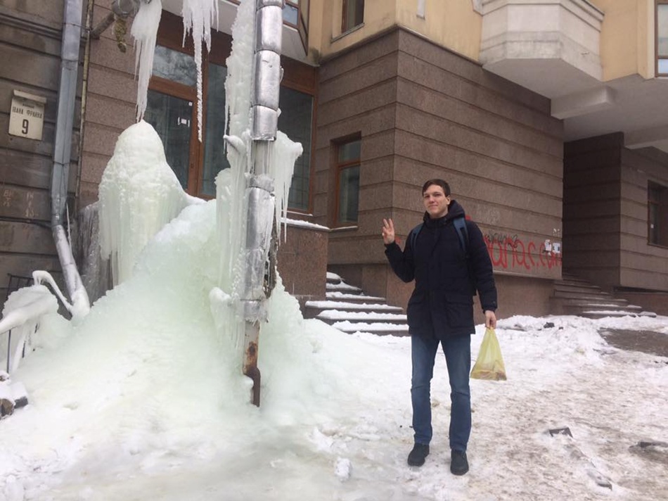 У Києві виявили штучний льодовик