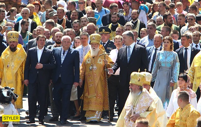 Крестный ход УПЦ КП в Киеве: яркий фоторепортаж с мероприятия