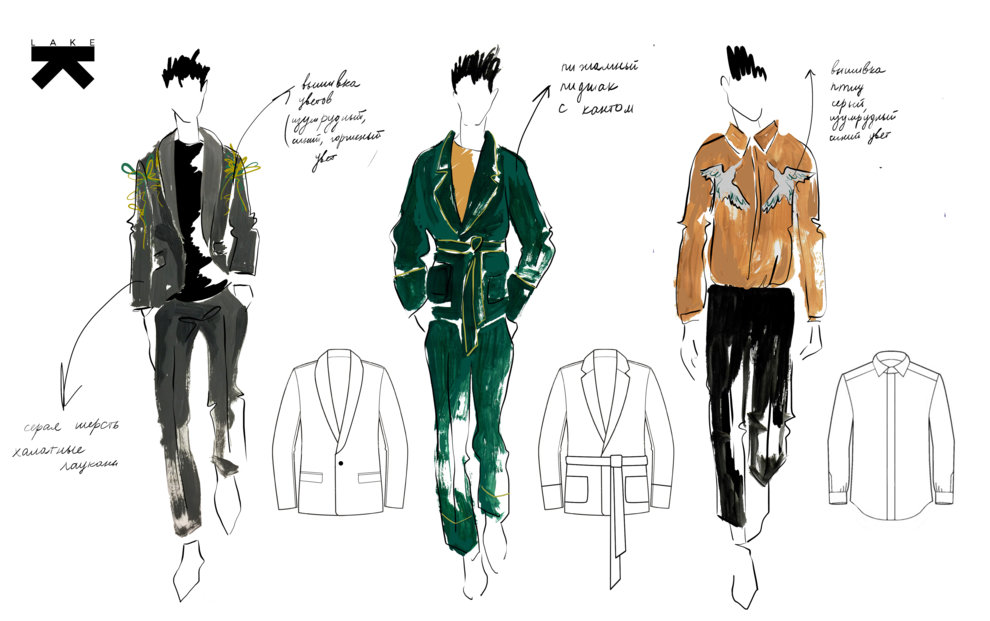 Украинские дизайнеры показали эскизы костюмов для ведущих Евровидения 2017