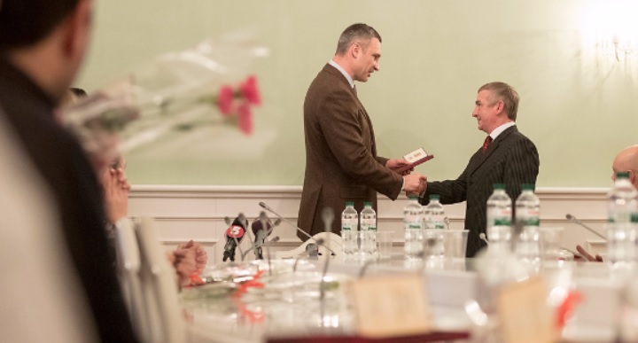 Выдающиеся киевляне получили государственные награды от мэра Кличко