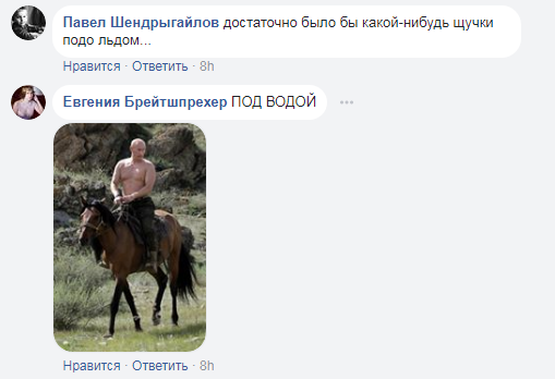 "Прийшов час ходити по воді": карикатурист висміяв Путіна в ополонці