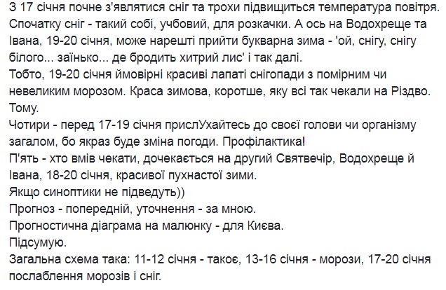 &quot;Кусюча зима&quot;: синоптик розповіла, коли в Україну прийдуть справжні морози
