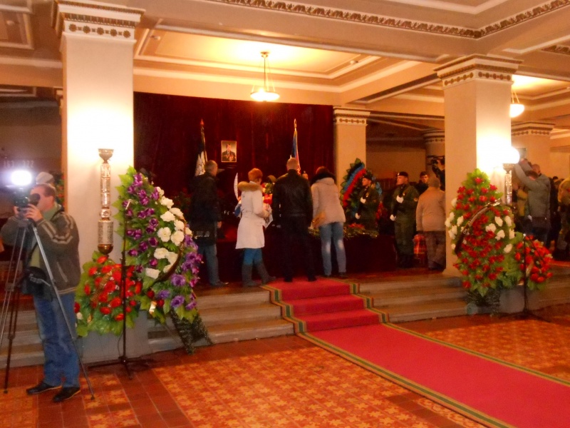 Похороны Моторолы: в &quot;ДНР&quot; попрощались с главарем боевиков