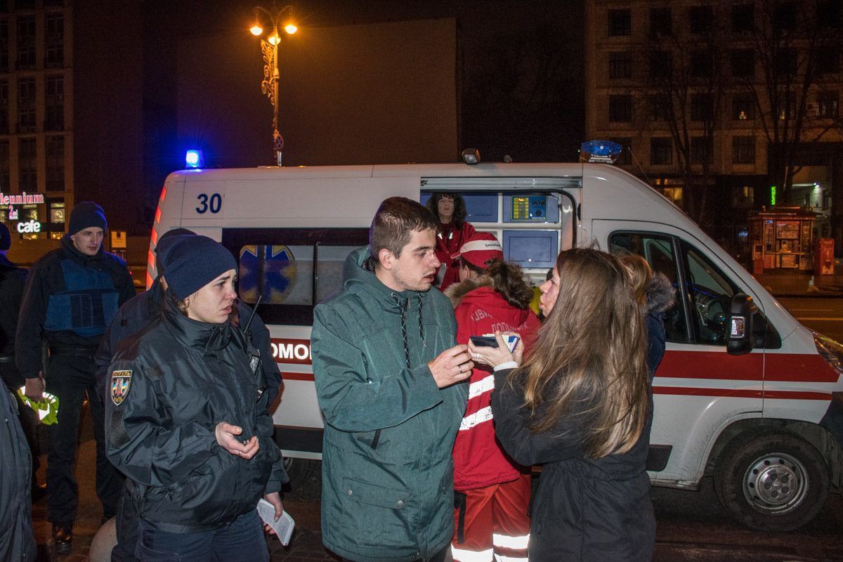 Ночная трагедия: в центре Киева сотрудники кафе избили мужа с женой