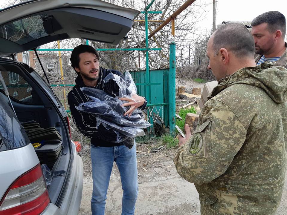"Безсонні ночі сепарам гарантовані": Притула розповів про поїздку в АТО (фото)