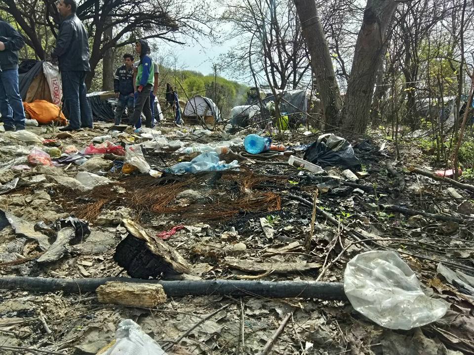 У Києві знову окупували роми Лису гору (фото)