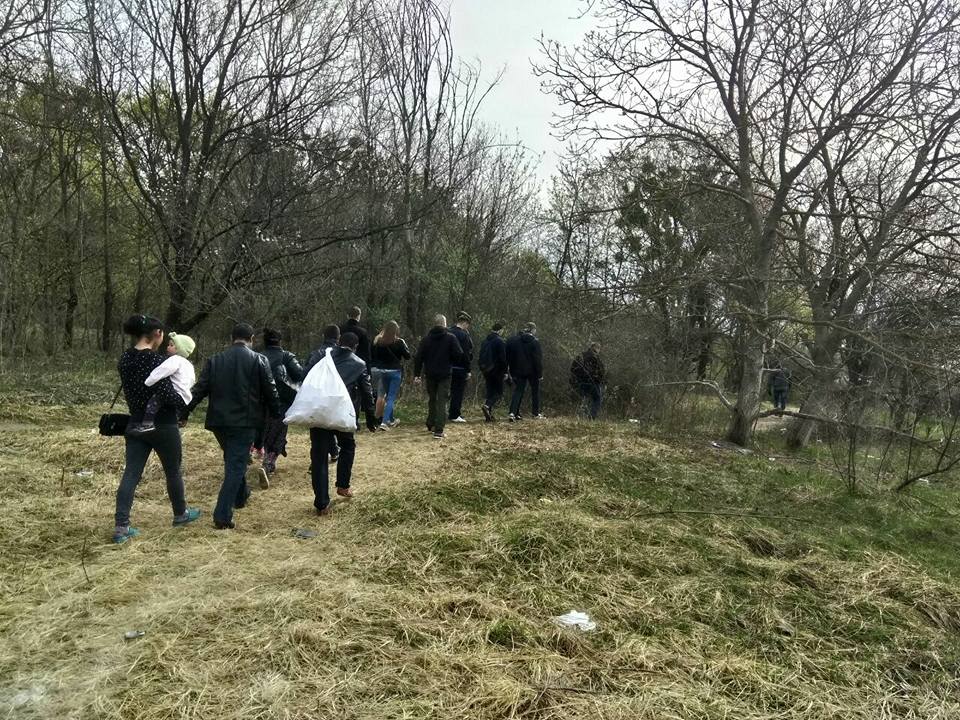 У Києві знову окупували роми Лису гору (фото)