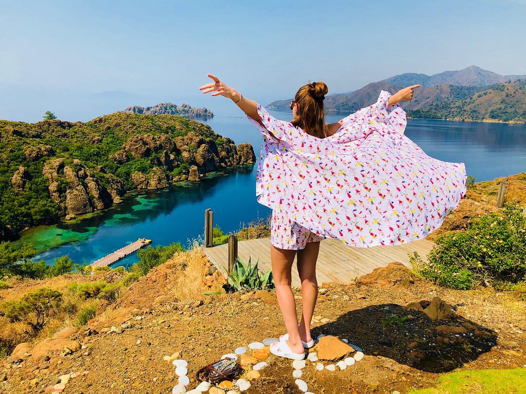 Слава Каминская в Турции