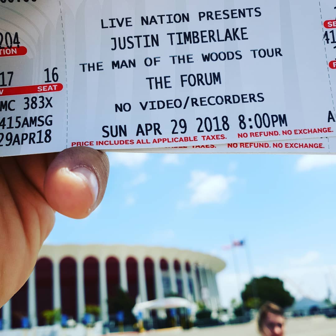 Анатолий Анатолич также побывал на концерте Тимберлейка