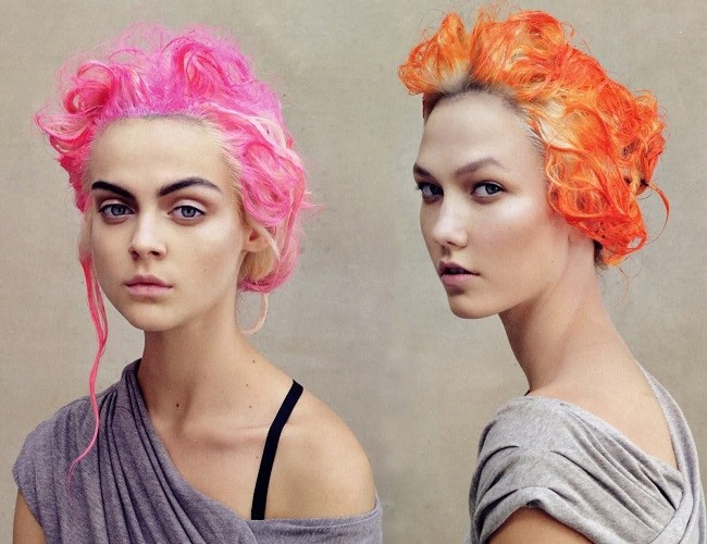 Украинка Виктория Сасоскина и американская супермодель Карли Клосс 