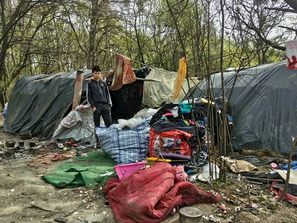 У Києві знову окупували роми Лису гору (фото)