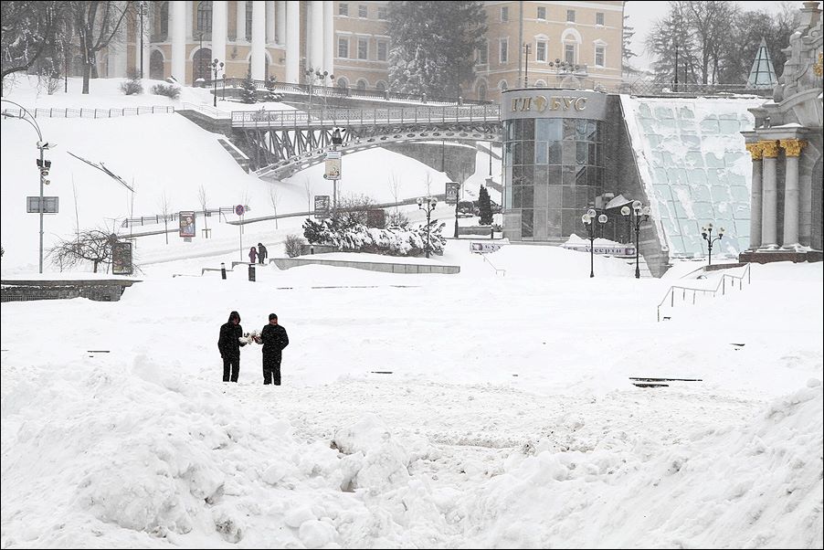 Как в марте 2013-го: синоптики обещают киевлянам снежный апокалипсис