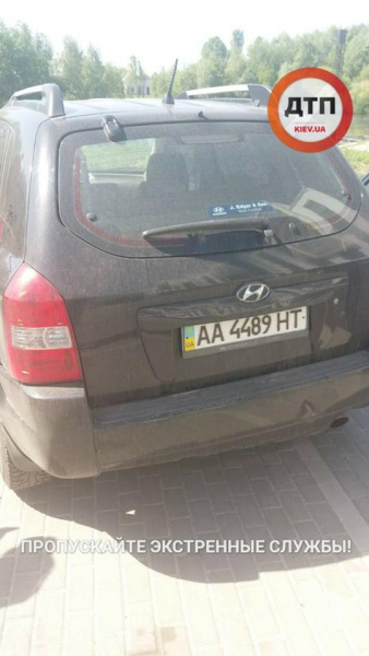 Пьяные покатушки: под Киевом экс-полковник милиции катался по клумбам