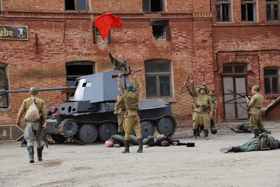 В Росії знову "брали Берлін": в мережі підняли на сміх акцію