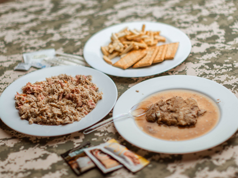 По стандартам НАТО: украинские военные на Донбассе получат новое питание (фото)