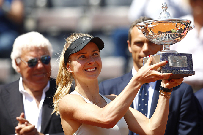 Патріотична Світоліна: перша ракетка України підкорює жителів Риму (фото)