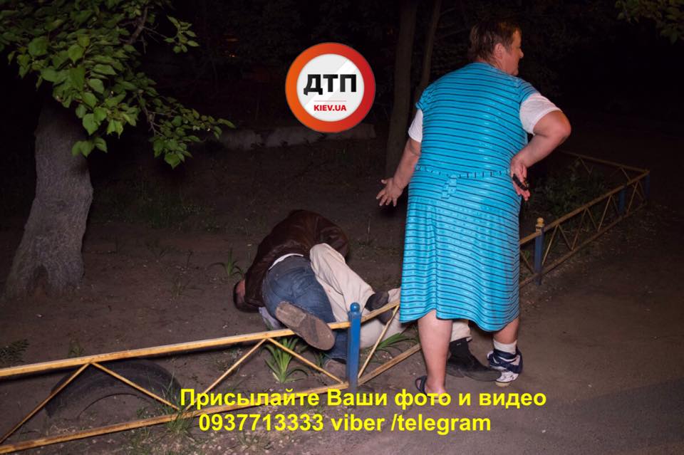 В Киеве в пьяной драке пострадала беременная женщина, которая сама  была нетрезвая