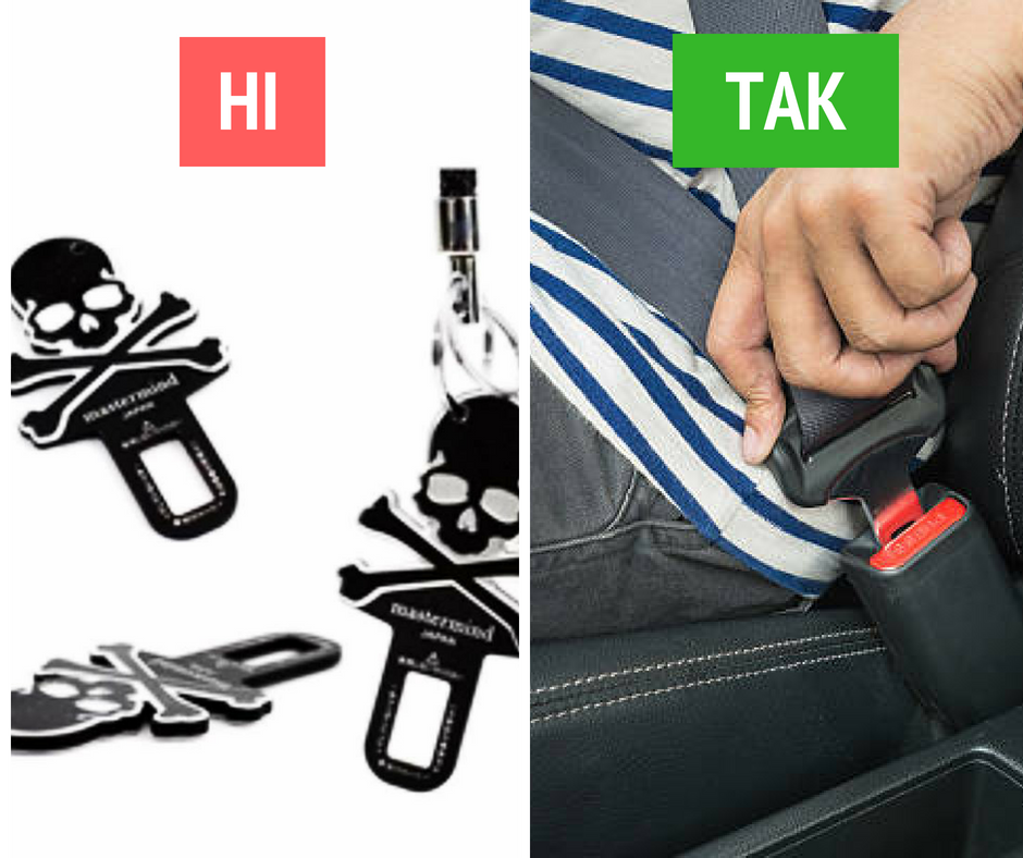 Пристегнитесь: Ульяна Супрун рассказала об опасности "заглушек" на ремнях безопасности