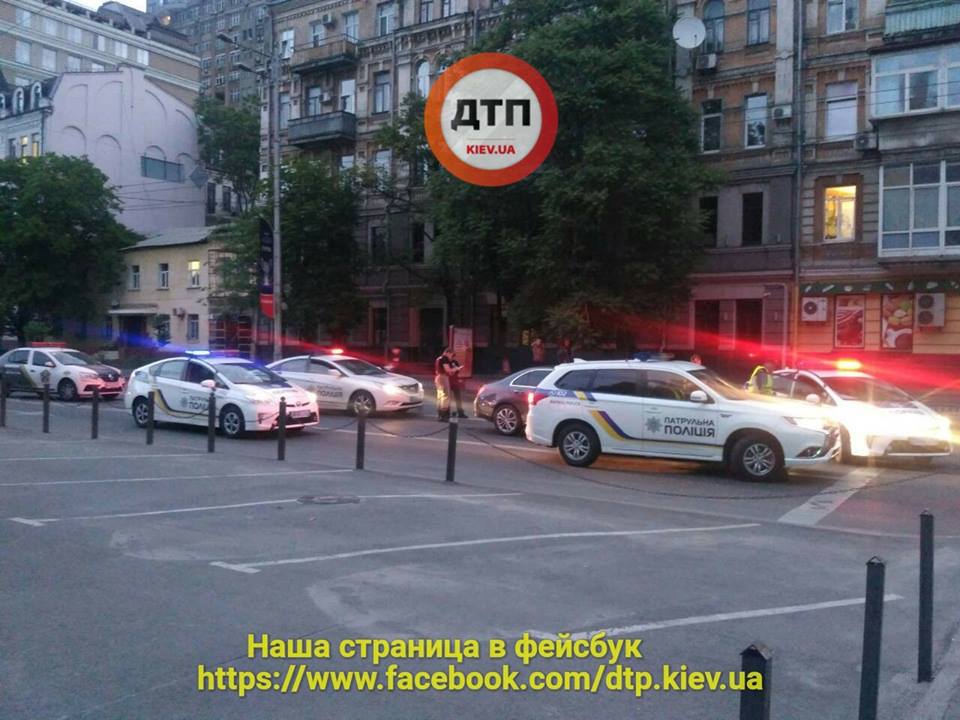 Пьяные покатушки: в Киеве задержали афроамериканца, убегавшего от полиции