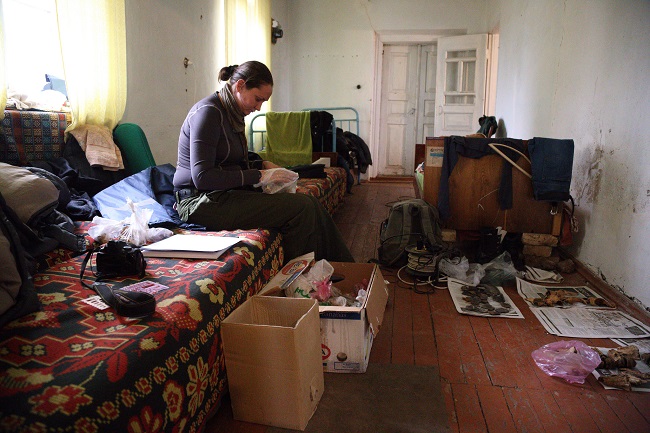 Кістки, знайдені на розкопках у Вінниці