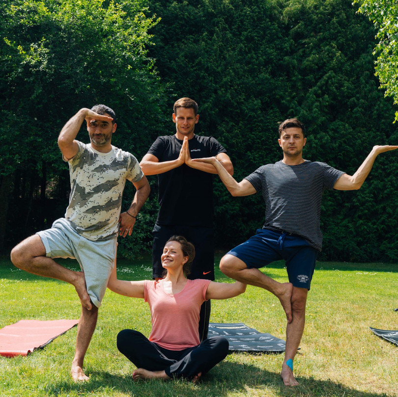 "Прямо Халк": Зеленський похвалився атлетичною статурою (фото)