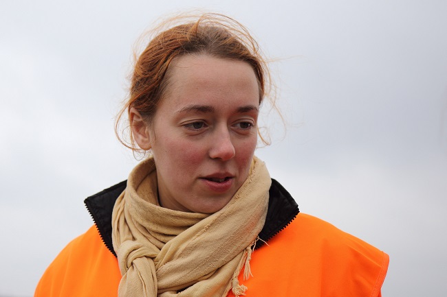 Аспірант Інституту археології НАН України Мар'яна Авраменко