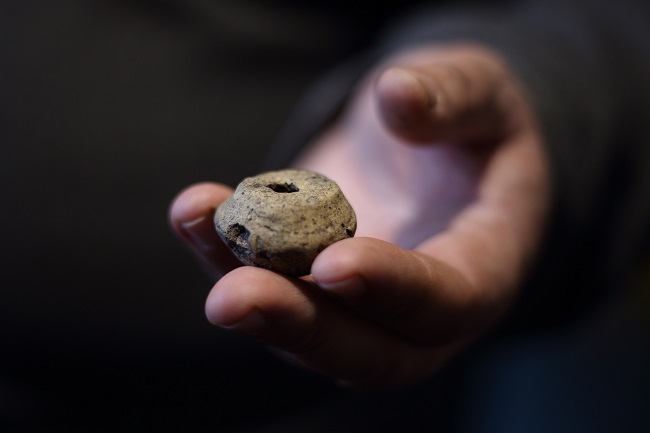 Глиняний грузик для веретена