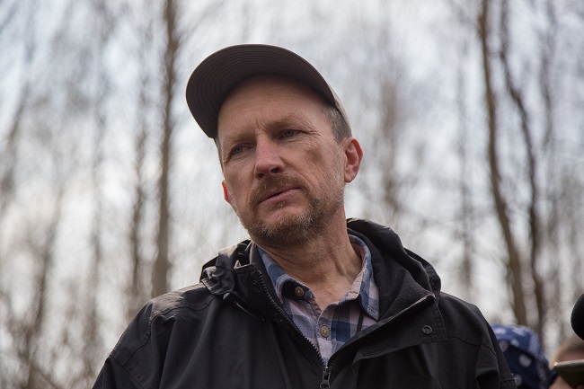 Радіоеколог Сергій Гащак