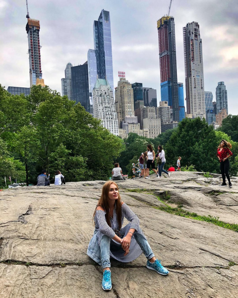 "НеАнгели в Нью-Йорку": Слава Камінська похвалилася поїздкою в США (фото)