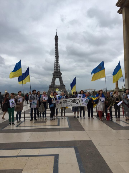 #SaveOlegSentsov: по всьому світу пройшли акції на підтримку Сенцова