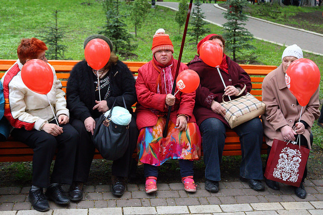 Фоторепортаж с первомайских акций в Киеве